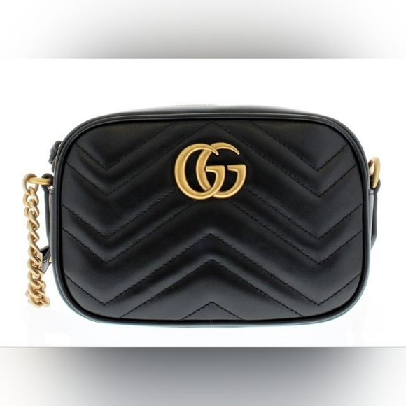 Handbags - Inspired GG Marmont Matelassé Mini Bag